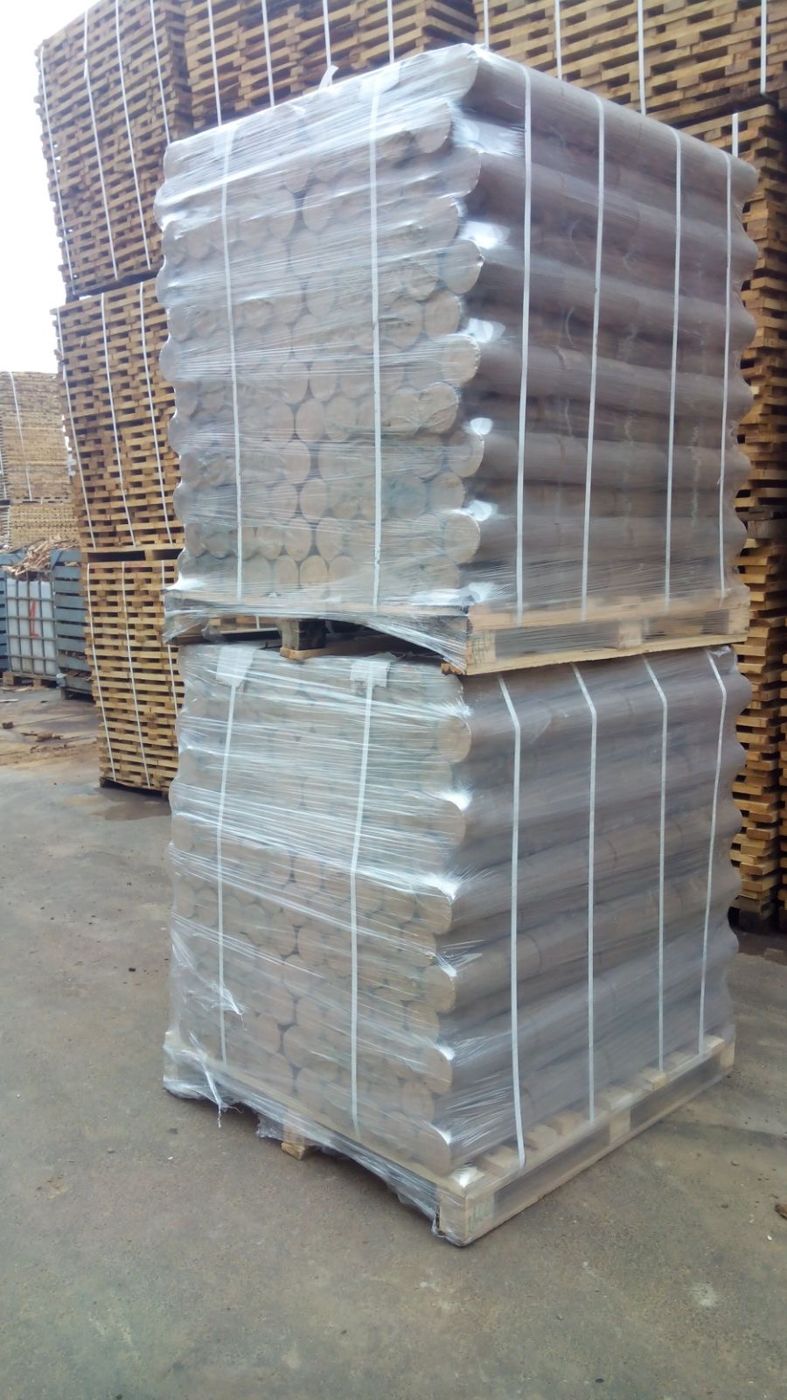 Pallet of Nestro briquette packs